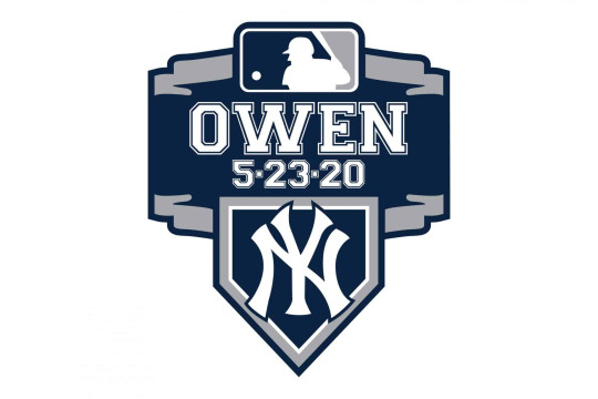 Baseball Bat Mitzvah Logo Design with Name