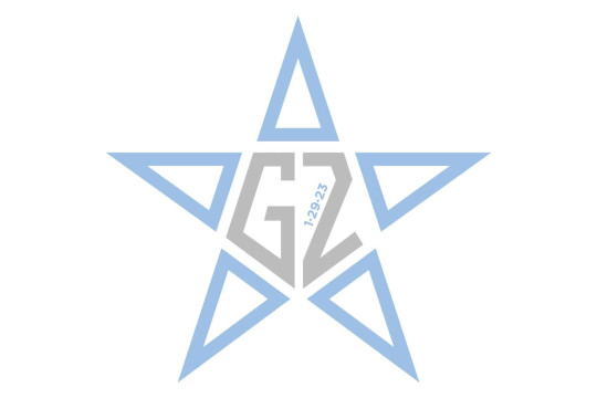 Custom Star Initials Logo Design