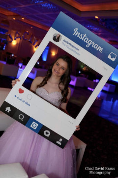 Custom Instagram Photo Booth Prop