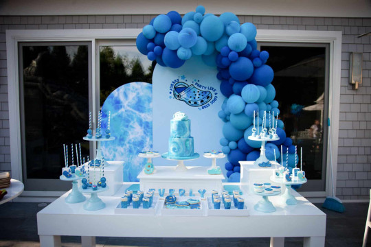 Crocs Themed Photo Backdrop with Custom Chiara Arches & Organic  Balloon Garland for Kids Birthday Sweet Table