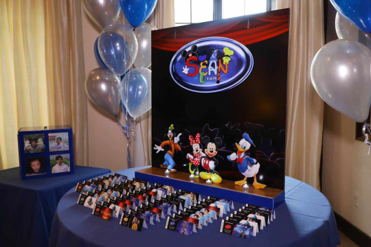 Disney Themed Bar Mitzvah with Custom Movie Ticket Place Cards