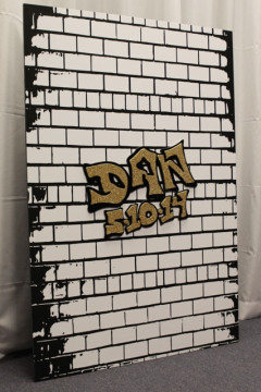NYC Graffiti Wall Sign in Board for NYC Themed Bar Mitzvah