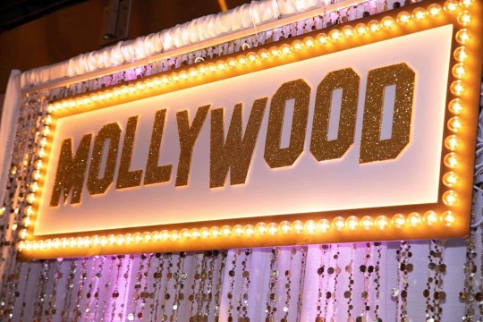 Custom Hollywood Marquee Sign with Lights