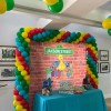 Elmo Sesame Street BALLOON ARCH with COLUMNS Birthday Party Decorations 
