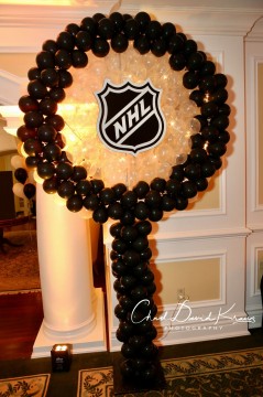 LED Hockey Balloon Sculpture  for Sports Theme Party