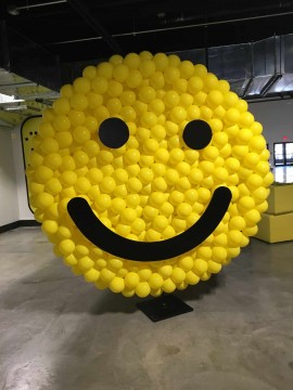 Smiley Face Balloon Sculpture