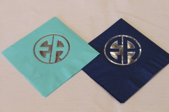 Cocktail Napkins with Logo for Bnai Mitzvah