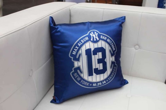 Custom Yankees Logo Pillow