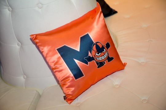 Syracuse Themed Logo Pillow
