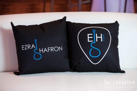 Lounge Pillows with Custom Logo