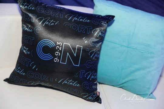 black_blue_custom_pillow