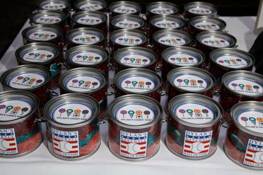 Custom Candy Pail as Party Favor for Bar Mitzvah