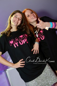 Super Fun Custom T-Shirt and Bracelets as Party Swag for Party Dance Floor