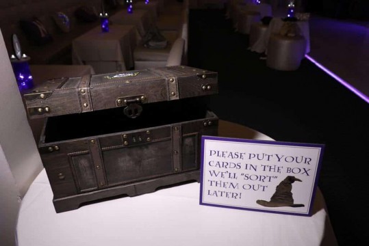 Harry Potter Trunk Gift Box with Custom Sign