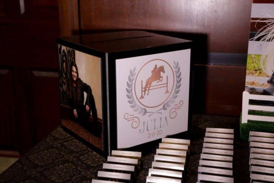 Horse Themed Gift Box with Custom Logo & Photos