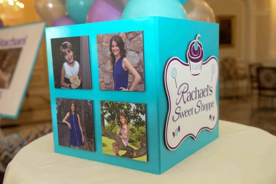 Candy Themed Gift Box with Custom Logo & Photos