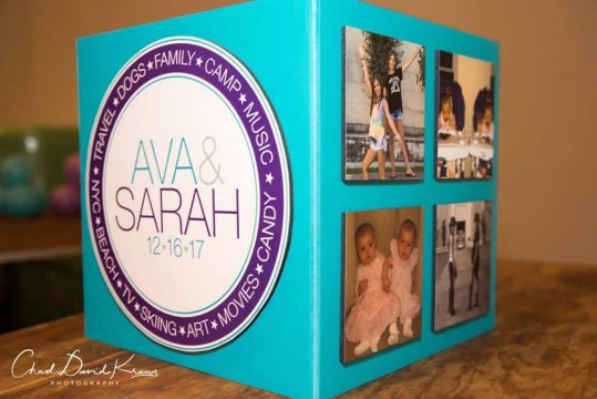 Bat Mitzvah Gift Box with Custom Logo & Photos