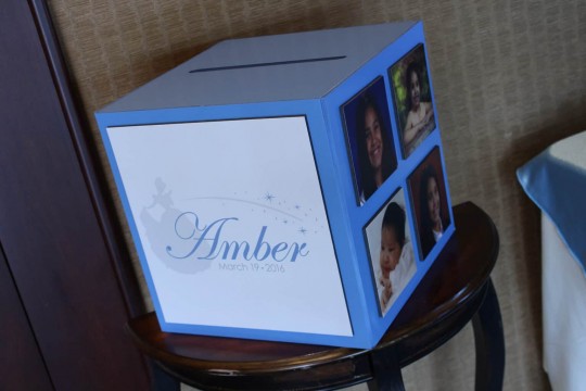 Cinderella Themed Sweet 16 Gift Box with Custom Logo & Photos