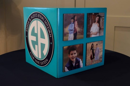 Bnai Mitzvah Gift Box with Custom Logo & Photos