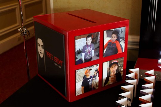 Horror Themed Bar Mitzvah Gift Box with Custom Logo & Photos