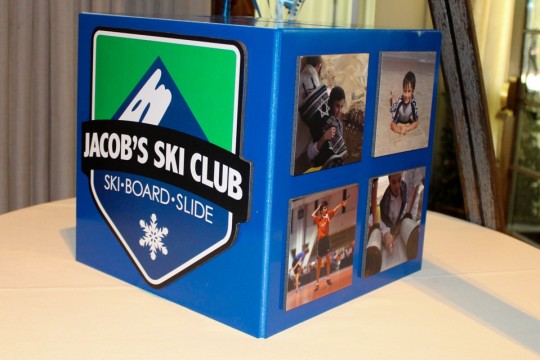 Ski Themed Gift Box with Custom Logo & Photos