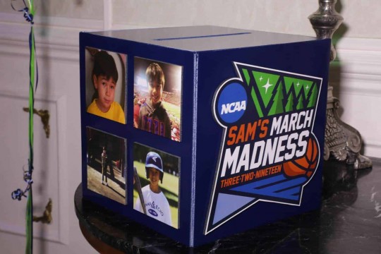 March Madness Gift Box with Custom Logo & Photos