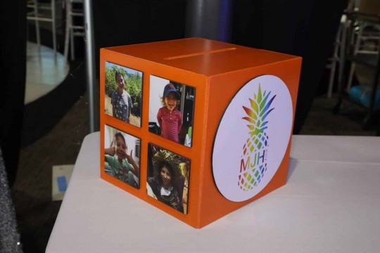Rainbow Themed Bat Mitzvah Gift Box with Custom Logo & Photos