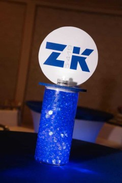 ESPN Themed LED Centerpiece with Logo Topper