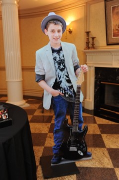 Life Size Photo Cutout for Music Themed Bar Mitzvah