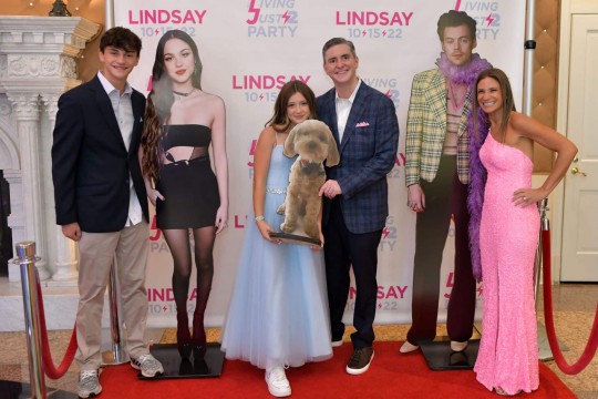 Pop Star Life Size Cutouts for Bat Mitzvah Red Carpet with Custom Step & Repeat