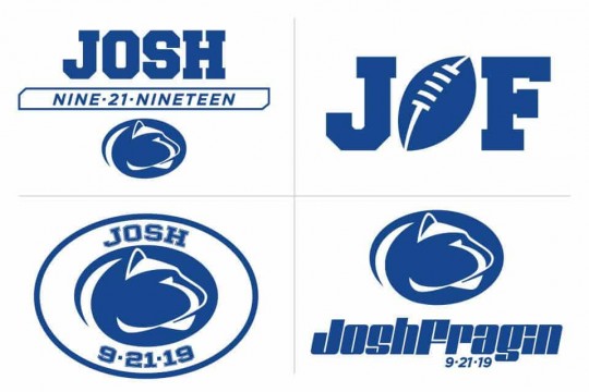 Penn State Themed Football Logos