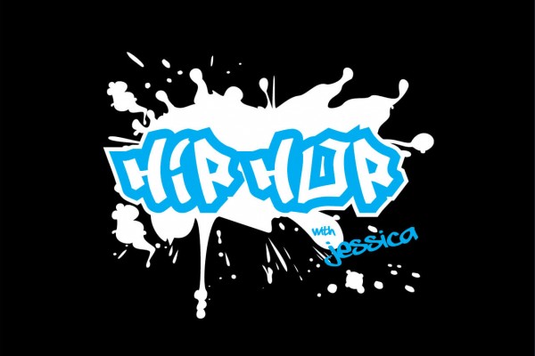 Hip Hop Dance Logo with Graffiti Letters