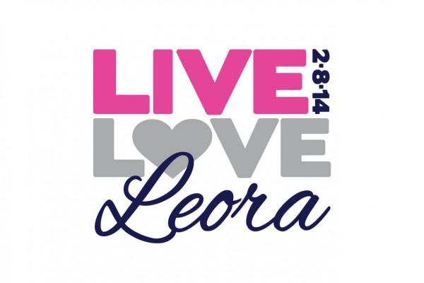 Live Love Themed Bat Mitzvah Logo
