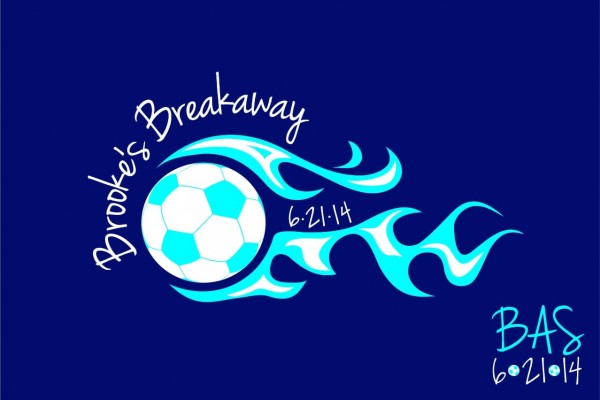 Soccer Themed Bat Mitzvah Logo
