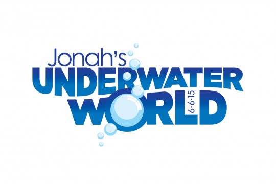 Underwater Themed Bar Mitzvah Logo