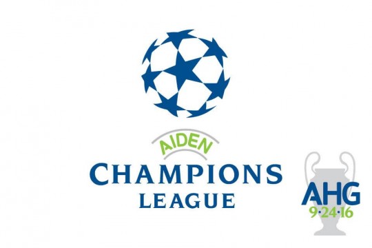 Custom Champions League Bar Mitzvah Logo