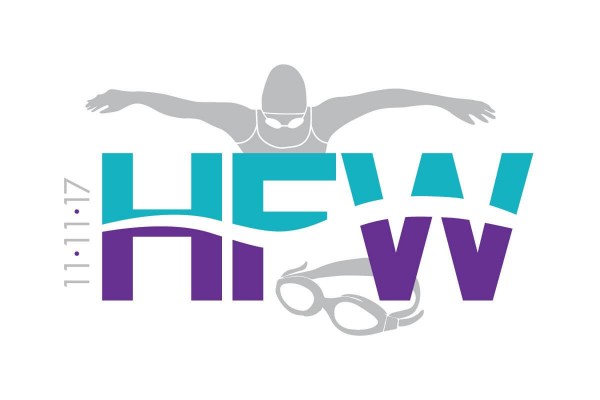 Swim Theme Bat Mitzvah Logo