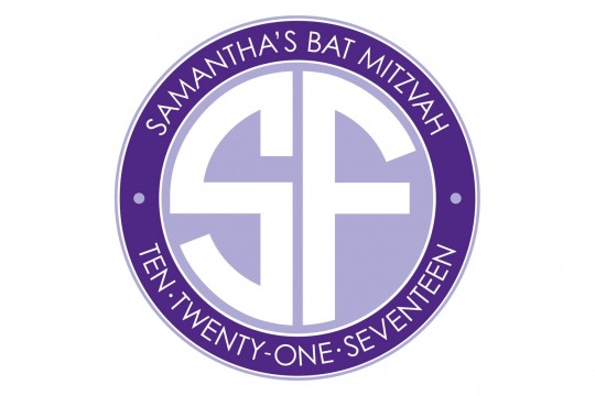 No Theme Bat Mitzvah Logo