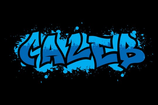 Graffiti Theme Bar Mitzvah Logo
