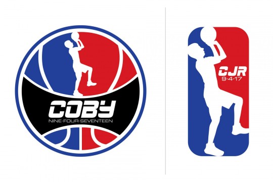 Basketball Theme Bar Mitzvah Logo