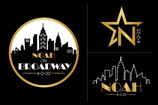 Broadway Bar Mitzvah Logo Design