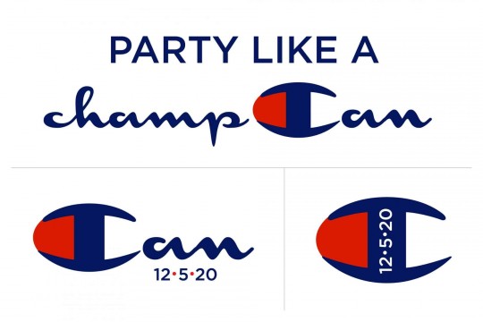 Bar Mitzvah Champion Name Logo Design