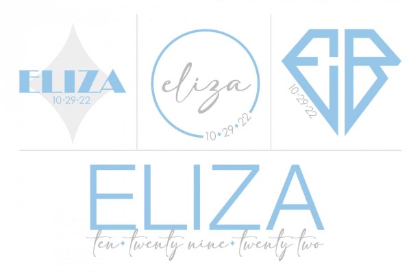 Diamond Logo Design With Initials