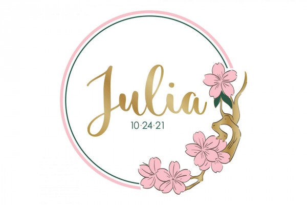 Flower Logo Design With Name