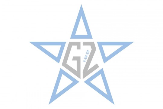 Custom Star Initials Logo Design