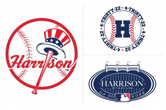 NY Yankees Themed Logos for Baseball Themed Bar Mitzvah