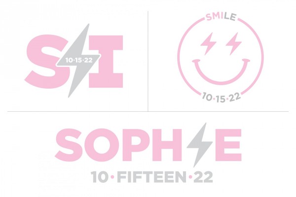 Smiley Face/Lightning Bolt Custom Logo