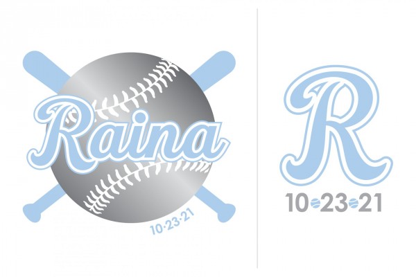 Softball Custom Logo Design