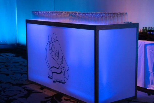 Custom LED Bar with Logo Decal