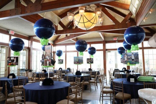 Everything Boy Themed Bar Mitzvah with Custom Diorama Centerpieces at The Boathouse, Central Park, NYC